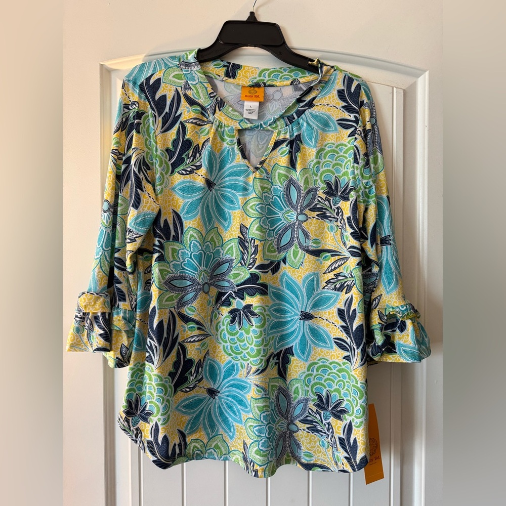 NWT Ruby Red Blouse Size Large